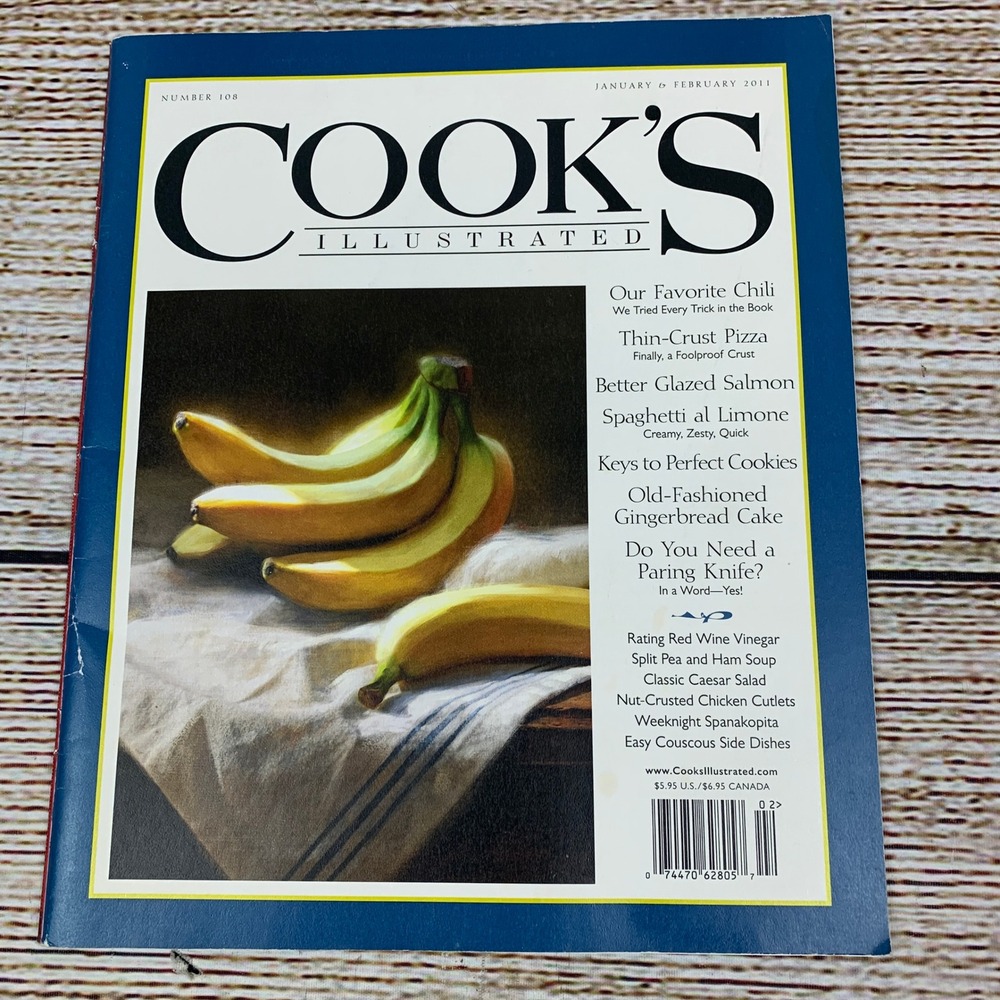 Cook's Illustrated Magazine [January February 2011] Recipes Cooking Foodie‎